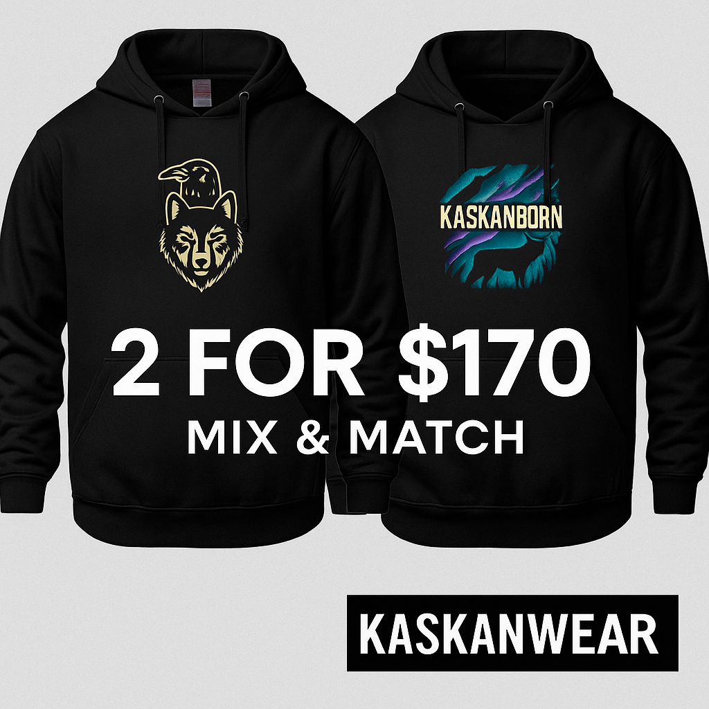 🔥 Kaskanwear Double Hoodie Deal (any hoodies)