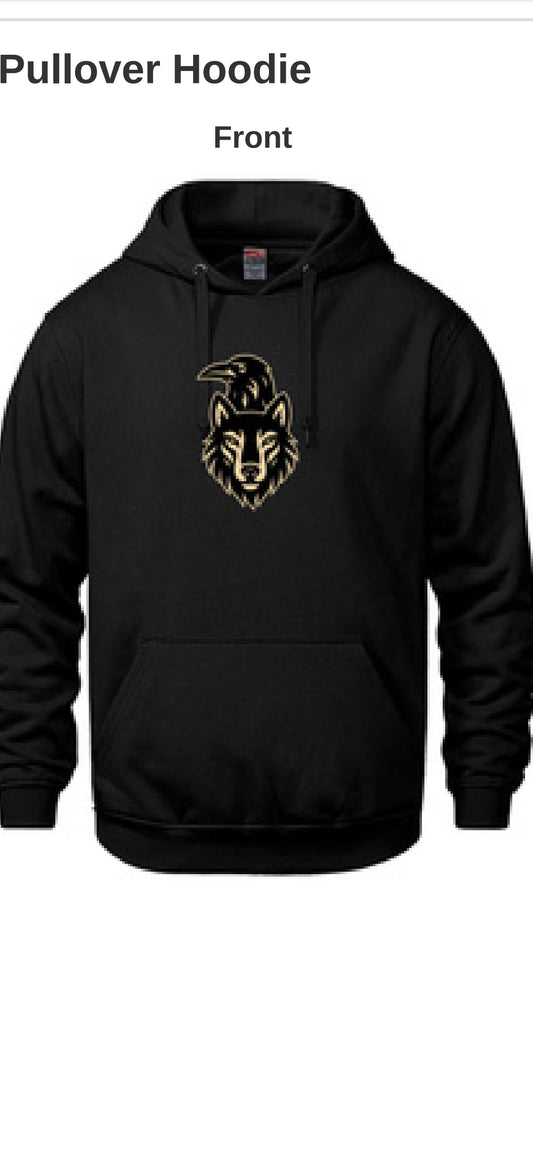 Kaskanwear Hoodie – Black/Gold Edition